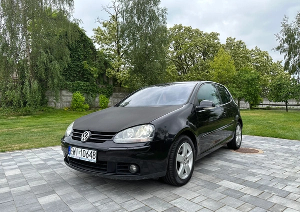 Volkswagen Golf cena 16000 przebieg: 125000, rok produkcji 2008 z Krzepice małe 436